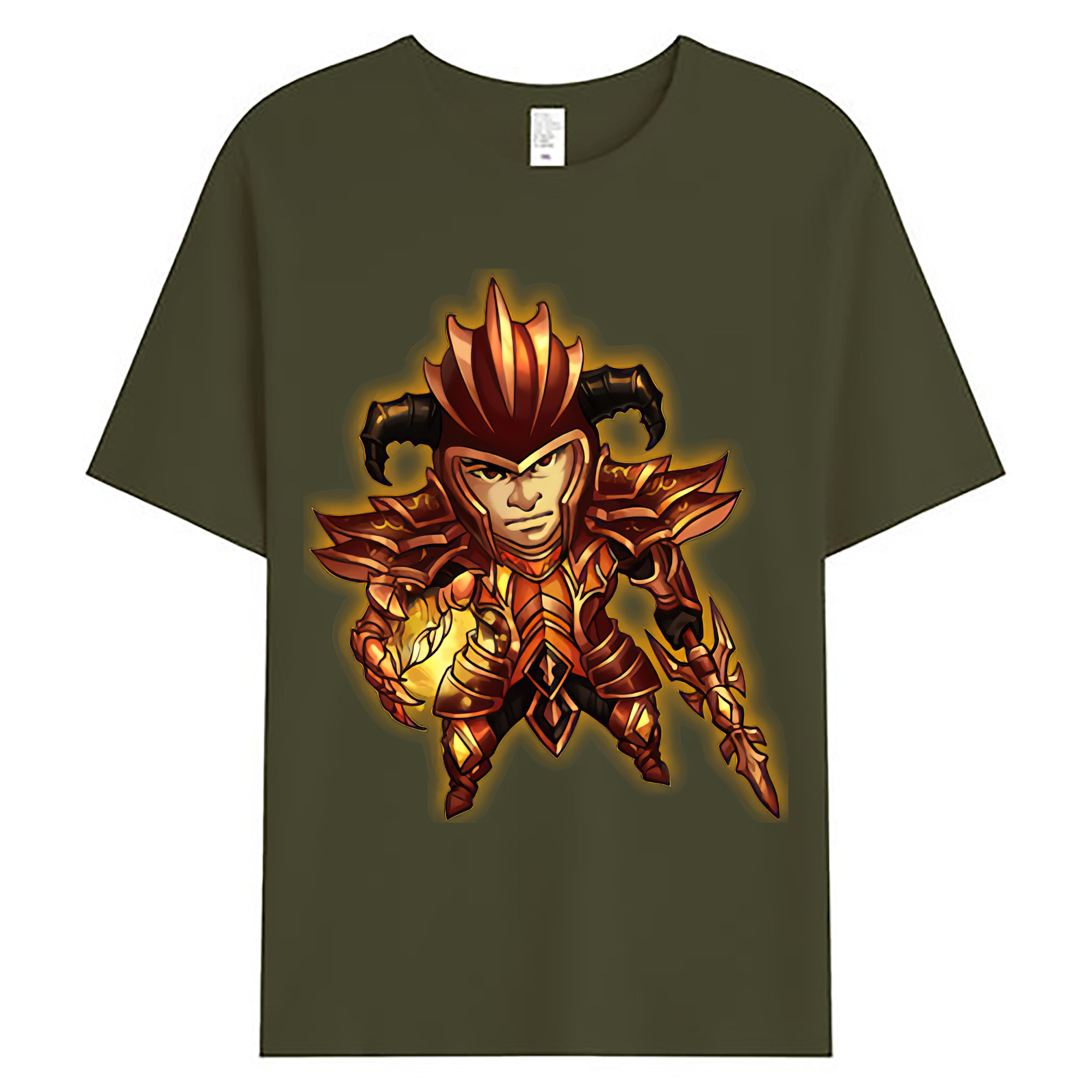 （画像用） リーグ・オブ・レジェンド League of Legends LOL 綿100％ メンズ半袖Tシャツ｜肌触りやわらか＆通気性